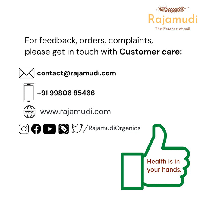 Rajamudi Organic Madhusanna Rice