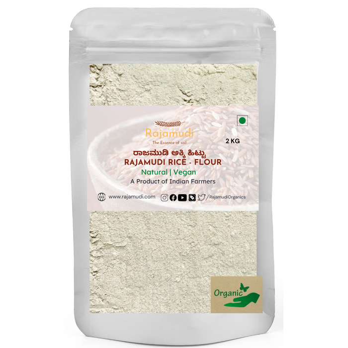 Authentic Rajamudi Rice Flour - Made from organic Rajamudi Rice
