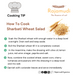 how to cook Sharbati wheat