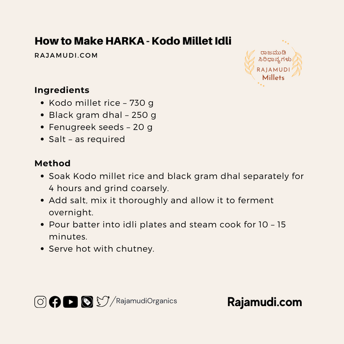 how to cook kodo millet