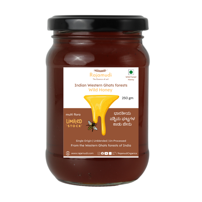 Western Ghats Multiflora Wild Forest Honey: Nature's Liquid Gold from Lush Canopies