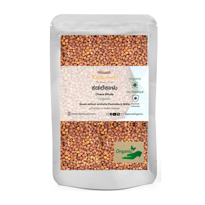 Organic Kabuli Chana/Chickpea |Rajamudi Organics