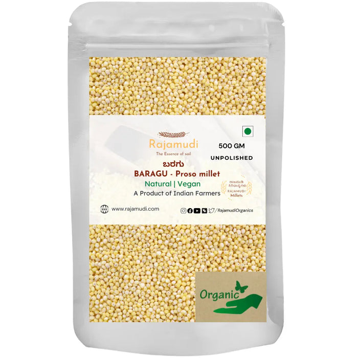 BARAGU - Proso millet - Rajamudi Millets | Rajamudi