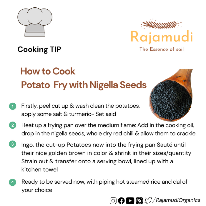 how to cook kalonji seeds