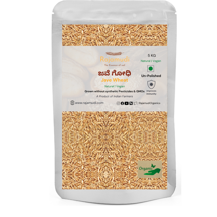 Organic Wheat Khapli / Jave Godhi by Rajamudi