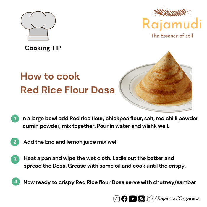 How to cook Red Rice Flour