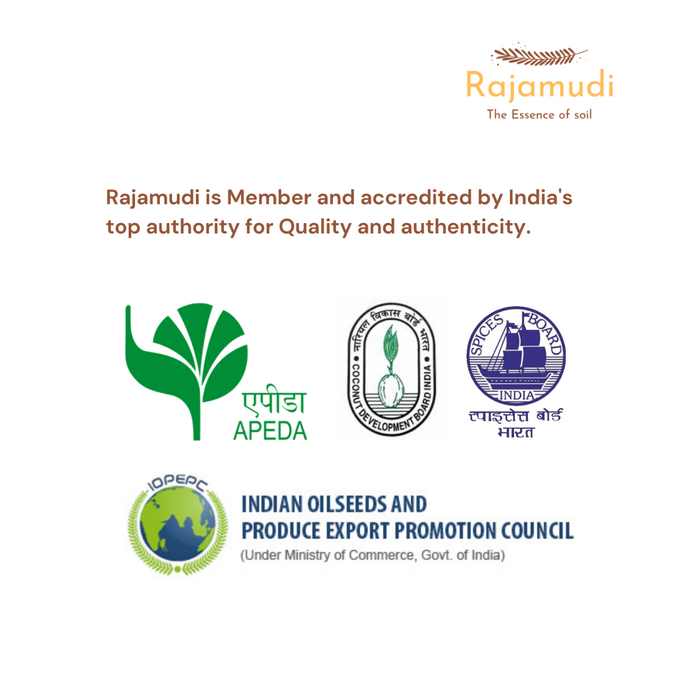 Rajamudi brand accreditation