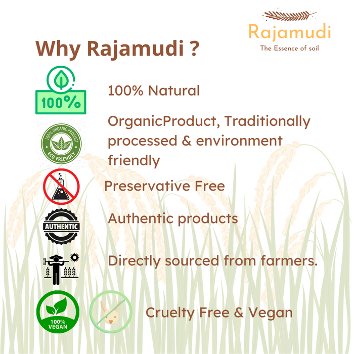 why rajamudi product?