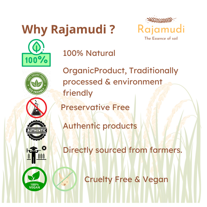 why rajamudi brand 